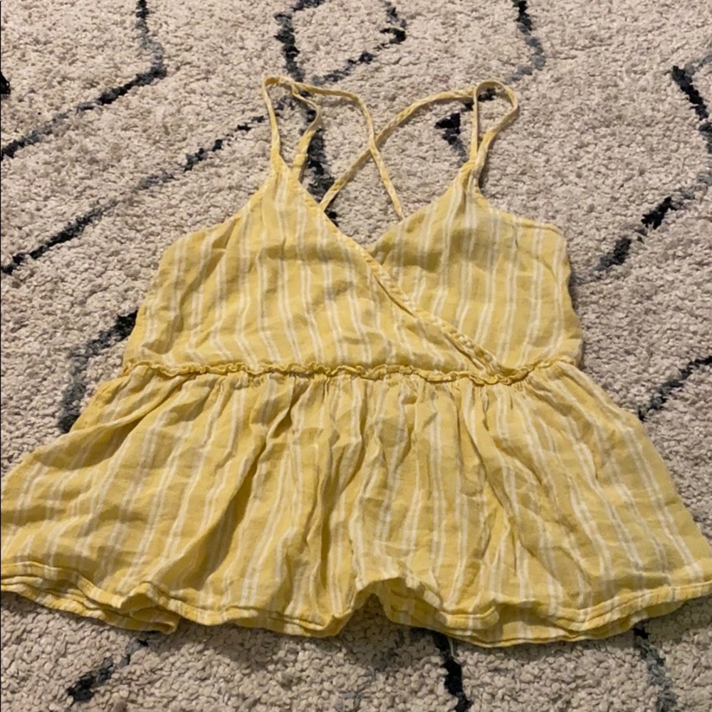 Yellow Tank Top